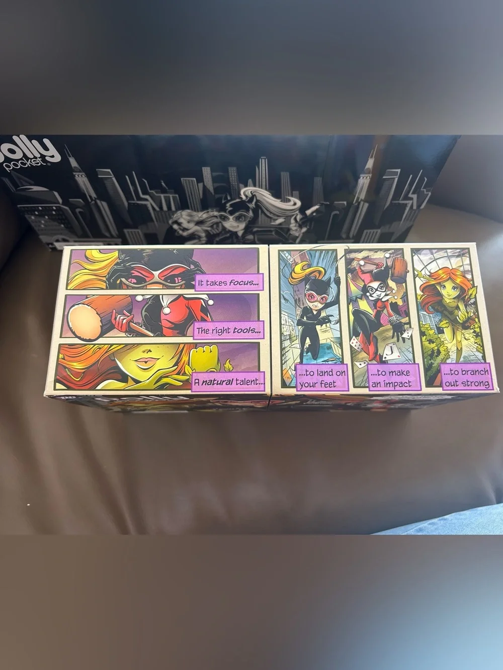 2012 San Diego Comic-Con Polly Pocket DC Villains Action Figure Set *RARE*
